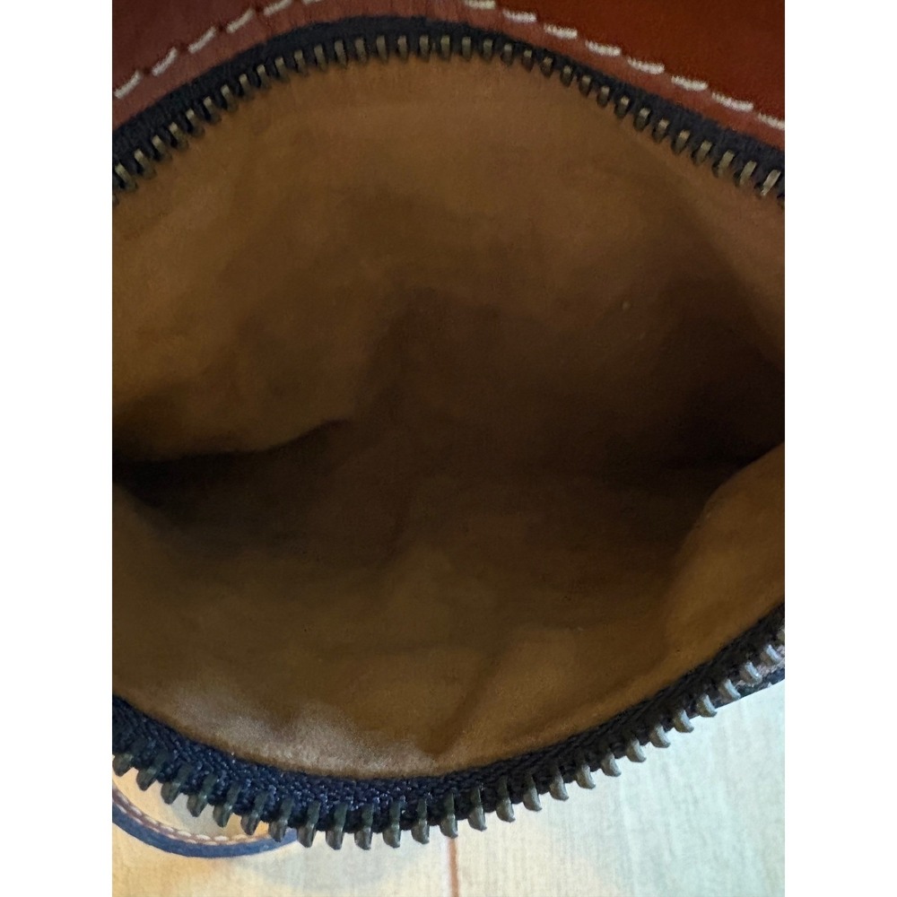 Patricia Nash Granada Florence Crossbody Purse Bag Tooled Leather Floral Rustic - Picture 7 of 15